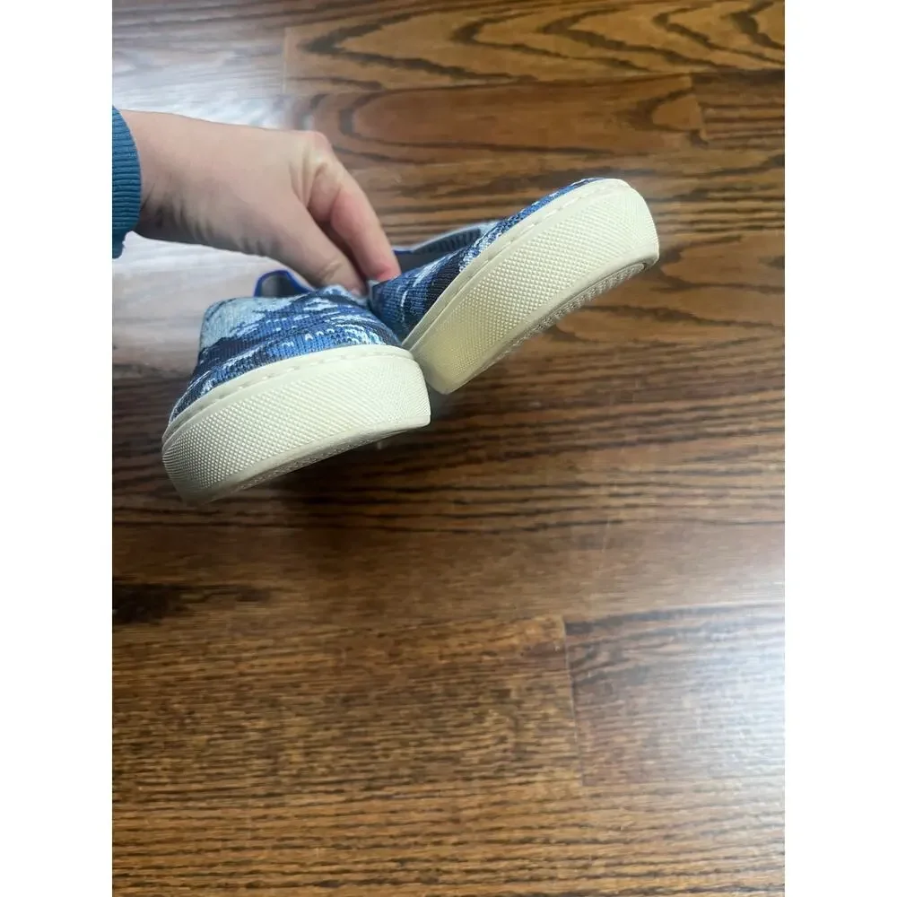 Rothy’s x The Butcher's Daughter Shibori Sneakers Limited Edition Women's Sz 7.5